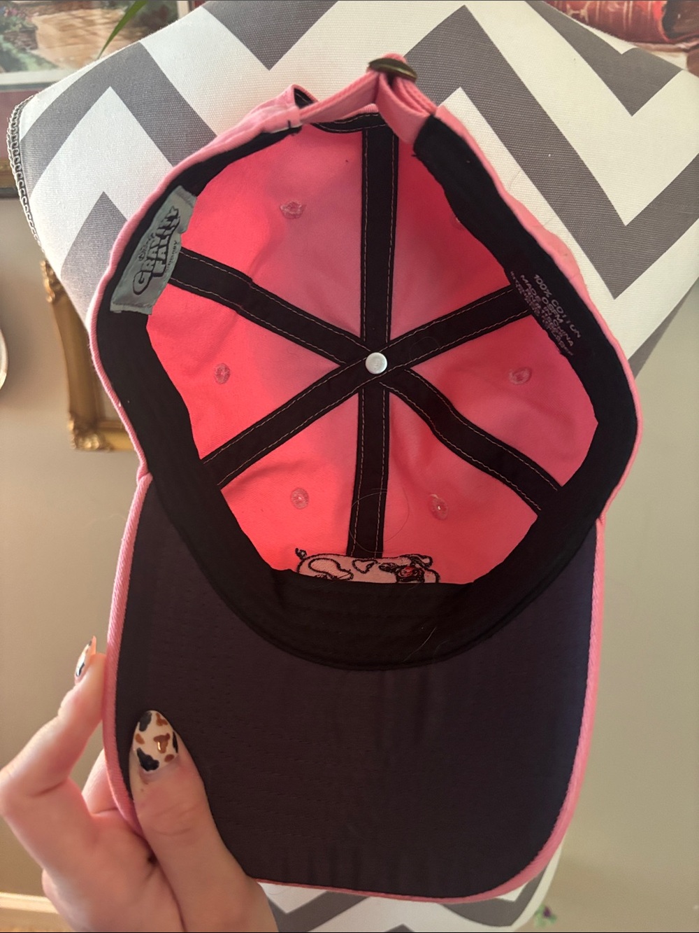 Disney Gravity Falls Pink Baseball Cap - Picture 4 of 5